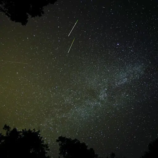 Delta Acuáridas son meteoros. ,Redes sociales.