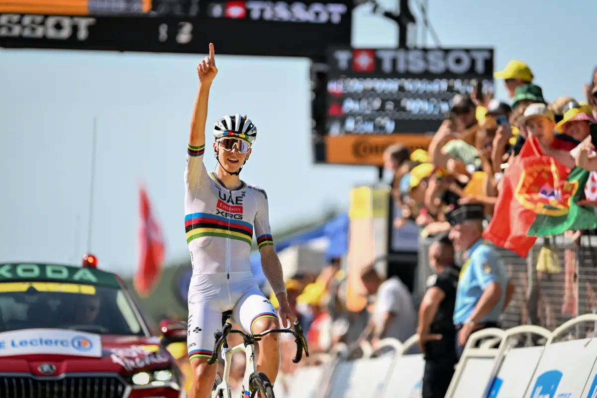 El esloveno Tadej Pogacar (UAE Team Emirates), ganó la duodécima etapa del Tour de Francia.