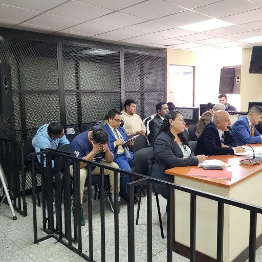 Audiencia de presuntos integrantes de la banda Los Robamotos del Renacimiento.  ,Ángel Oliva/EU