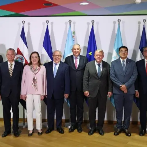 La Unión Europea (UE) y Costa Rica, El Salvador, Guatemala, Honduras, Nicaragua y Panamá, se reunieron hoy en Bruselas. ,Gobierno de Guatemala
