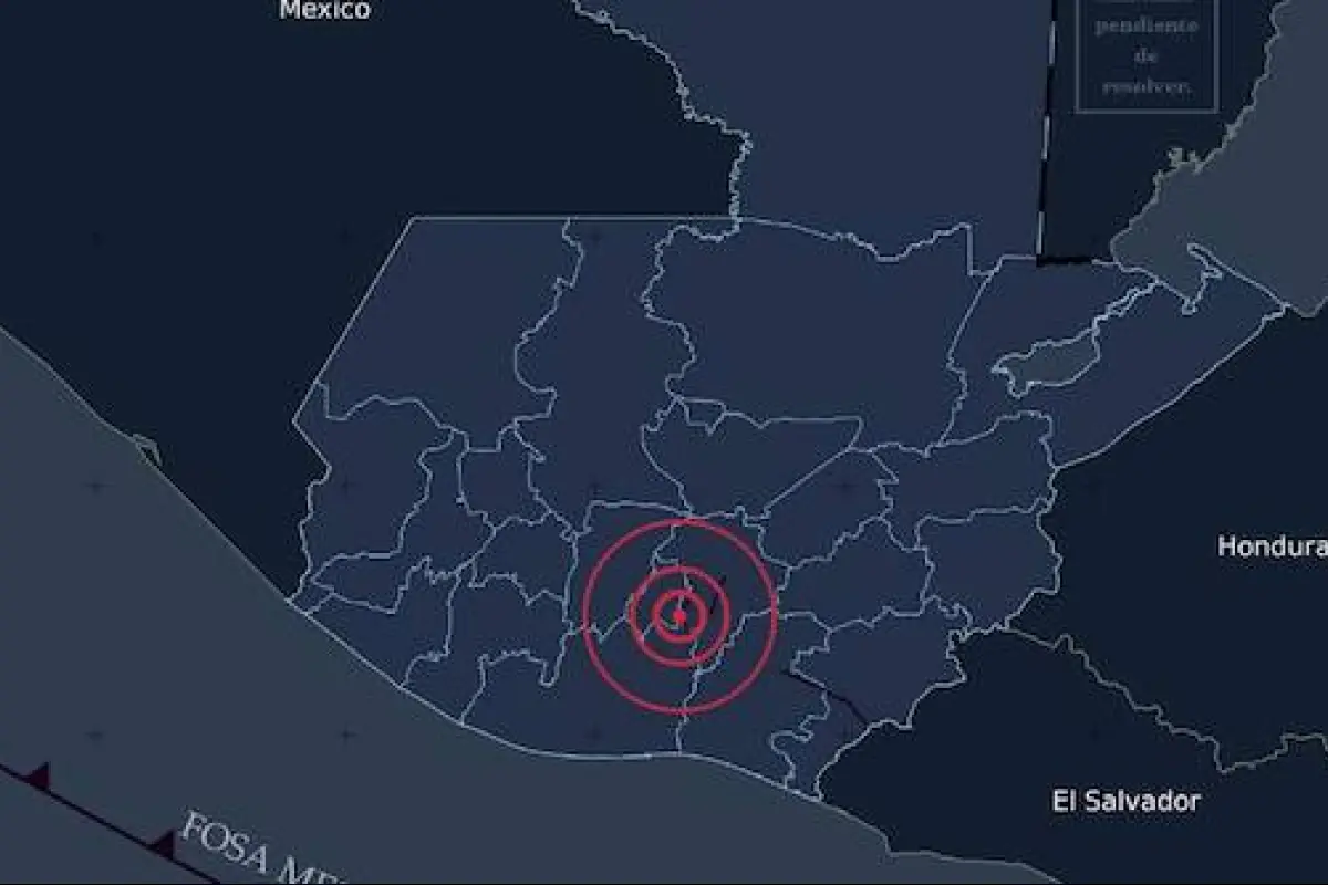 La secuencia sísmica en Guatemala ha durado más de una semana.  , Insivumeh