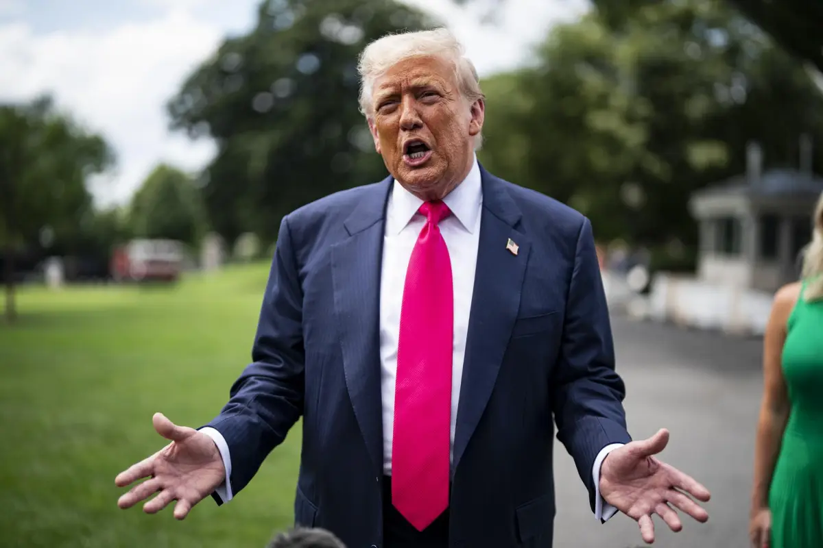 Donald Trump ante los periodistas, EFE