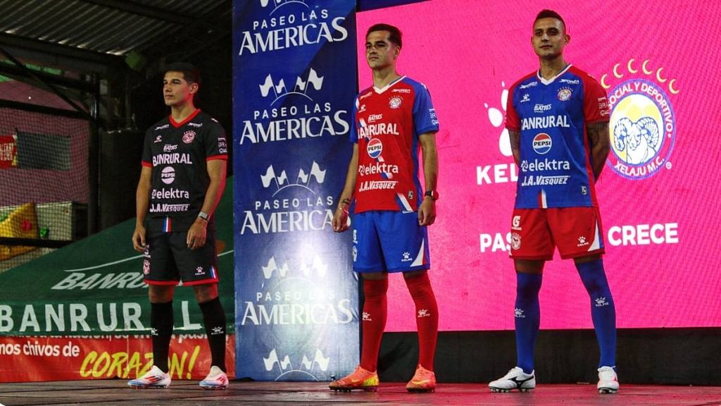Presentación oficial del uniforme de Xelajú 2025-2026 | Wilber Colloy 