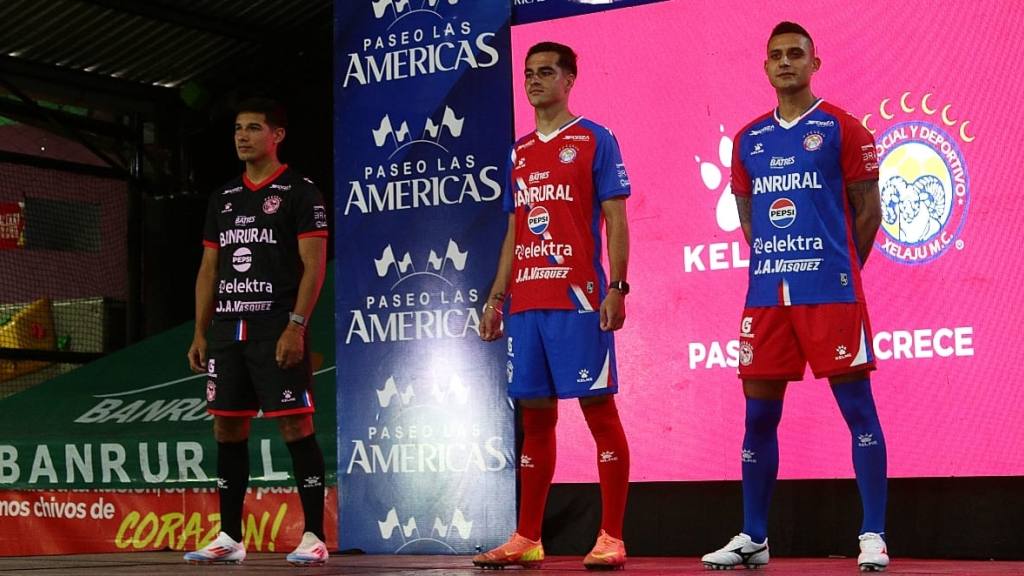 Presentación oficial del uniforme de Xelajú 2025-2026 | Wilber Colloy 