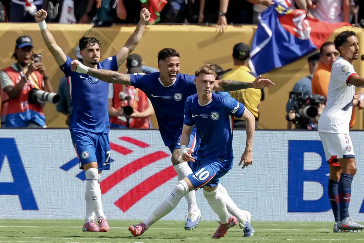 Celebración del Chelsea ante el PSG en la final del Mundial de Clubes 2025 - EFE