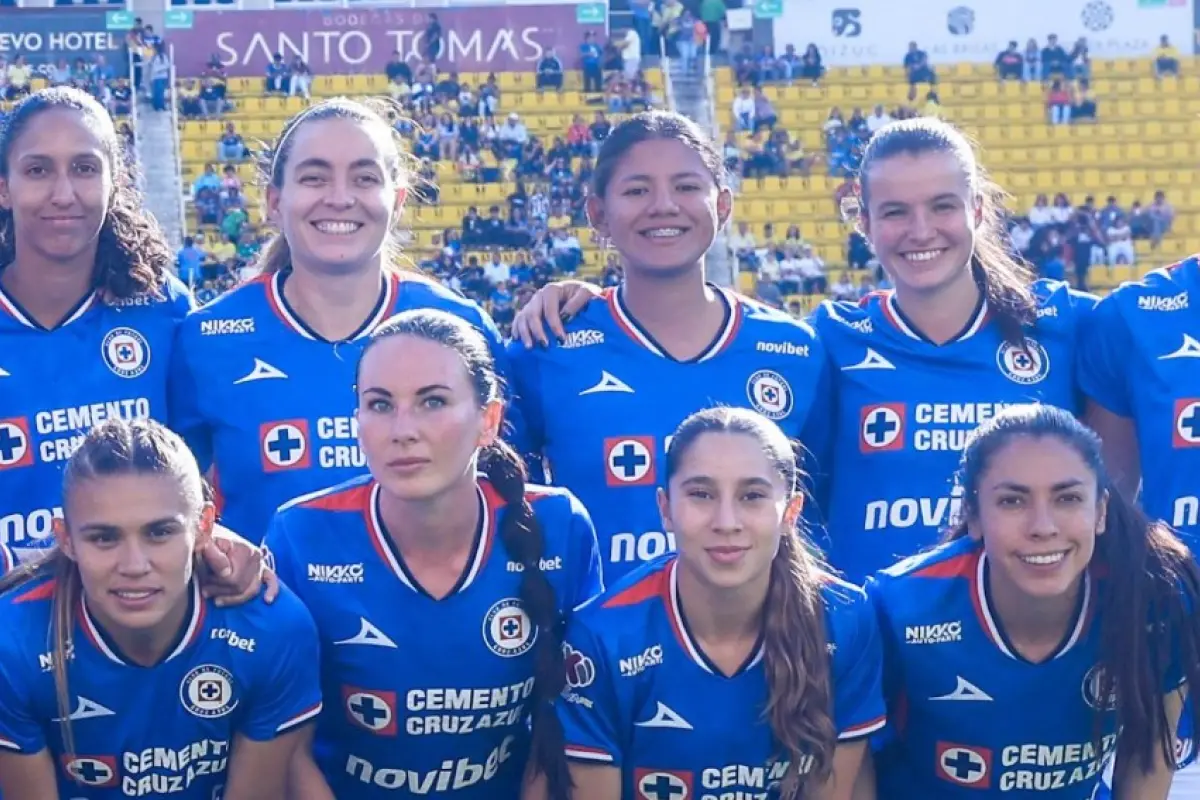 Cruz Azul Femenil debutó este domingo en el Apertura 2025 de la Liga MX Femenil 