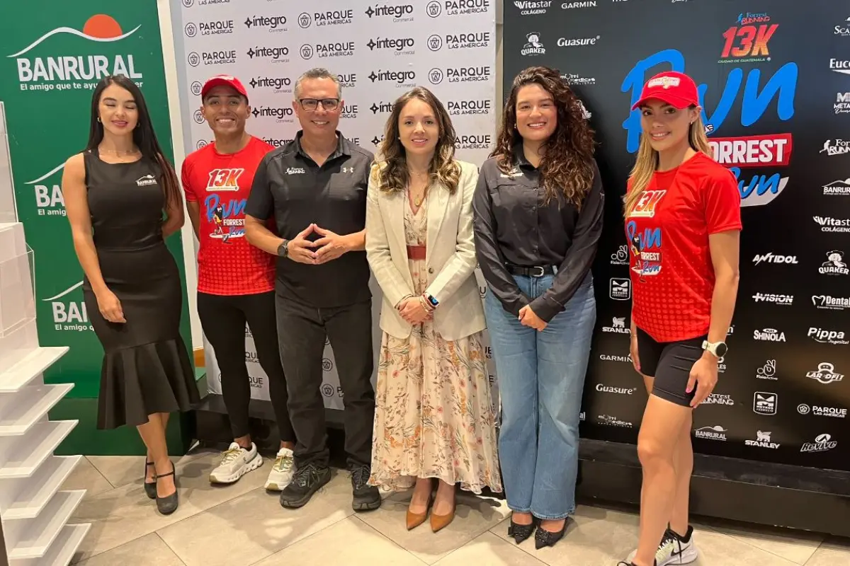 Forrest Running y Banrural, carrera 13K, Foto Sandy Sandoval