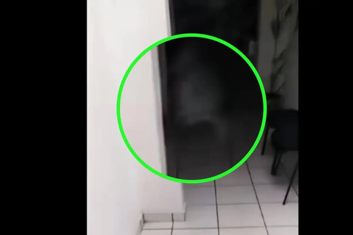 Aparición fantasmal , Captura de pantalla video X.