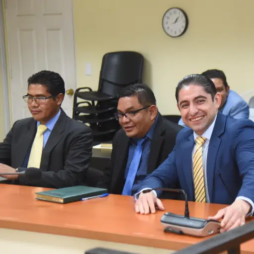 El exfiscal Stuardo Campo durante la audiencia donde fue absuelto del caso 