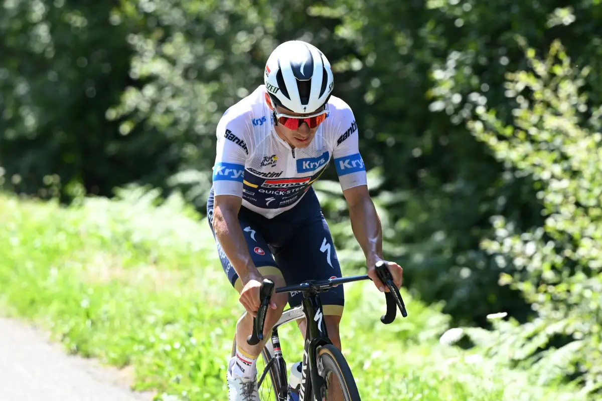 Remco Evenepoel abandona el Tour de Francia - Soudal Quick Step