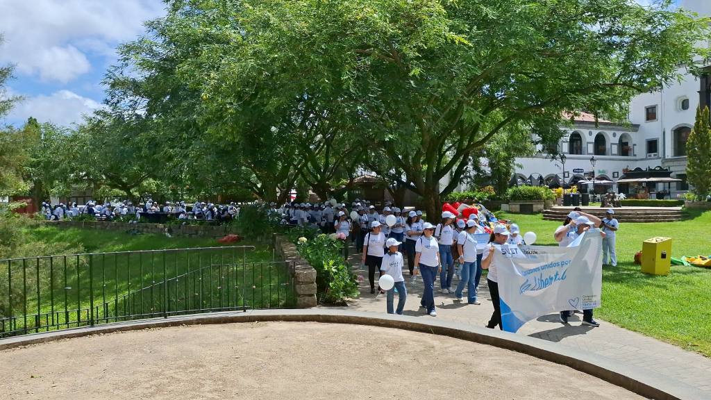 Caminata conmemora el Día Mundial contra la trata de personas | Álex Meoño