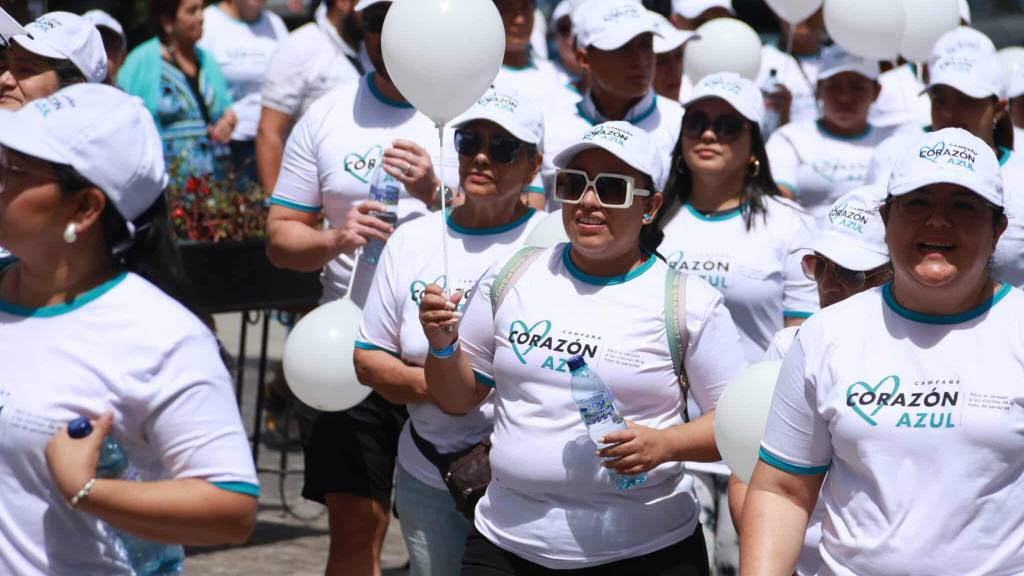 Caminata conmemora el Día Mundial contra la trata de personas | Álex Meoño