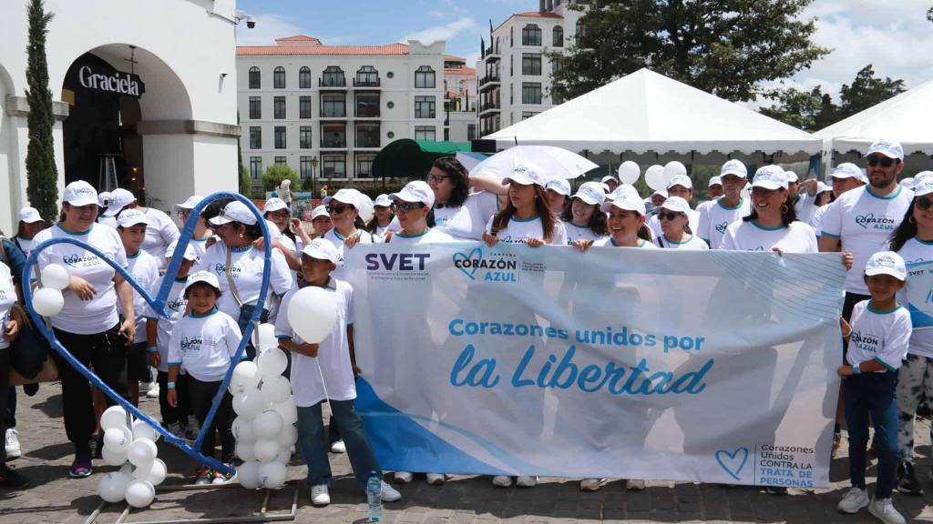 Caminata conmemora el Día Mundial contra la trata de personas | Álex Meoño