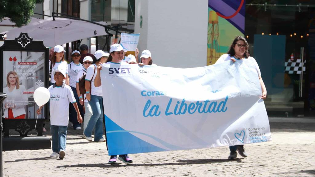 Caminata conmemora el Día Mundial contra la trata de personas | Álex Meoño