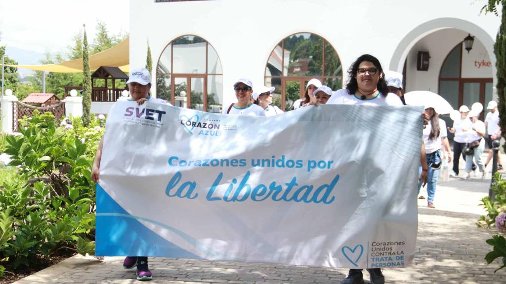 Caminata conmemora el Día Mundial contra la trata de personas | Álex Meoño