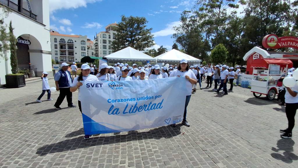 Caminata conmemora el Día Mundial contra la trata de personas | Álex Meoño