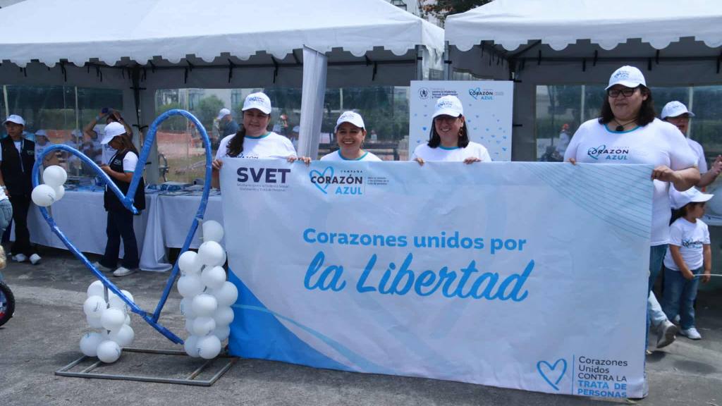 Caminata conmemora el Día Mundial contra la trata de personas | Álex Meoño