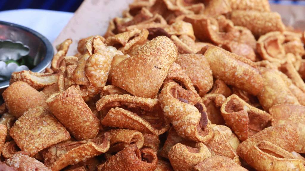 Feria del Chicharrón pone sabor al Parque Central de Mixco | Álex Meoño