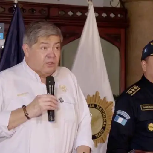 Las autoridades del Ministerio de Gobernación y la PNC ampliaron detalles sobre el tema de armas para la entidad de seguridad. ,Ministerio de Gobernación