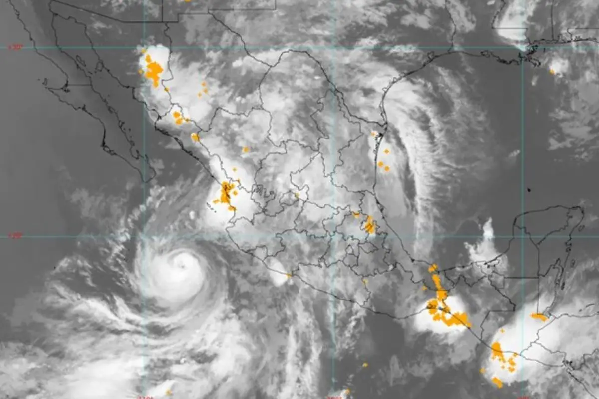 Huracán Flossie frente a México, CONAGUA