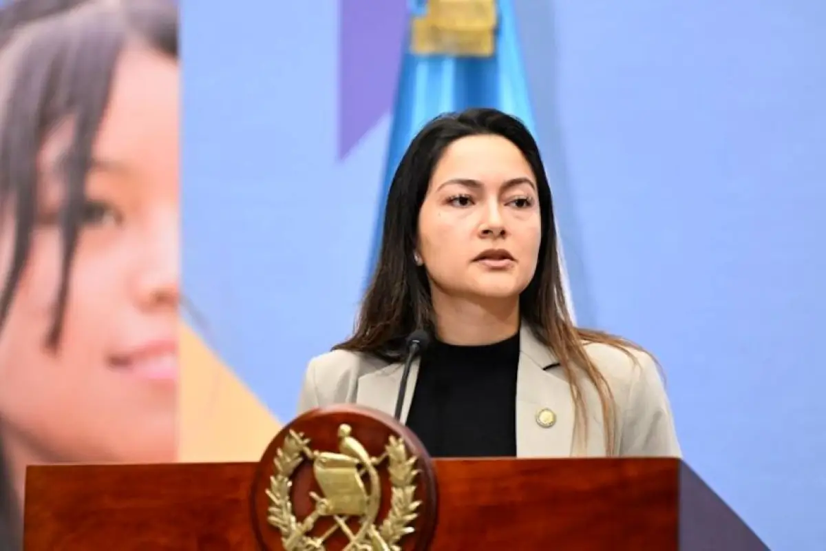 La viceministra de Desarrollo, María Menaldo., AGN