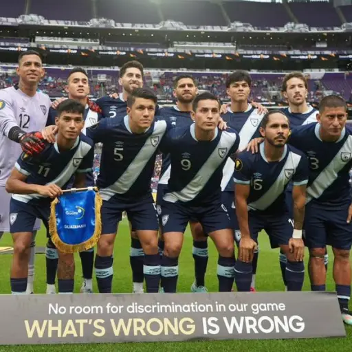 La Selección Nacional de Guatemala durante participación en Copa Oro 2025
