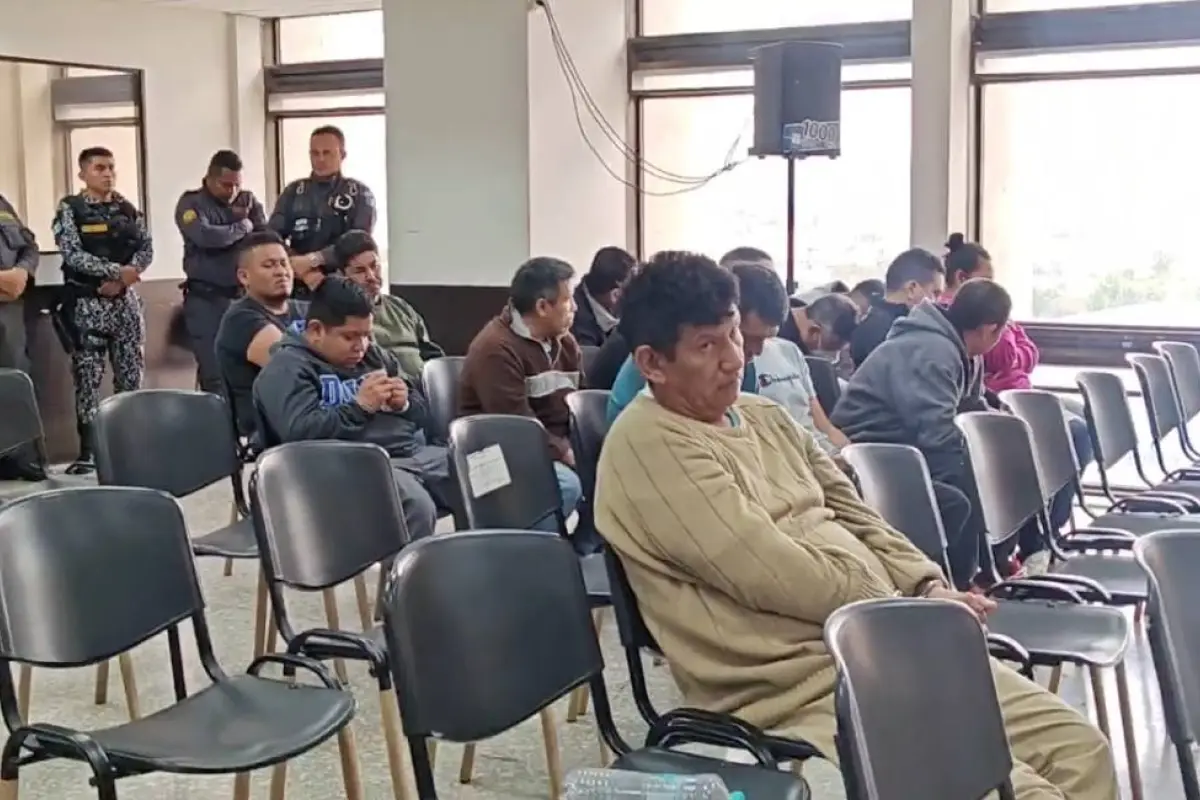Audiencia de primera declaración contra 16 personas señaladas en el caso "Piratas de la muerte"., Ángel Oliva/EU