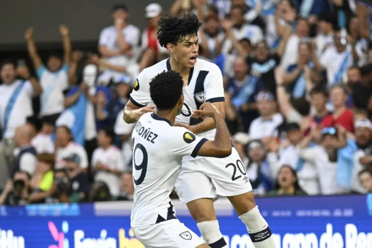 Celebración de Guatemala ante Estados Unidos - Concacaf