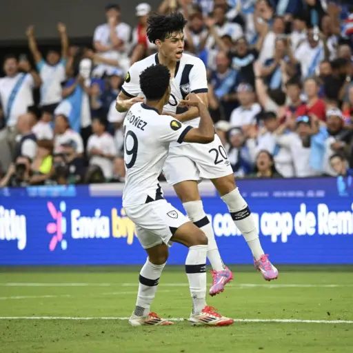 Celebración de Guatemala ante Estados Unidos - Concacaf