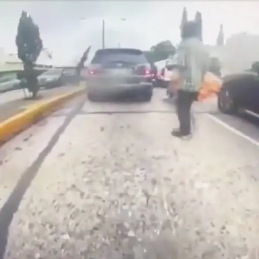 Asalto en zona 1. ,Captura de pantalla video X.