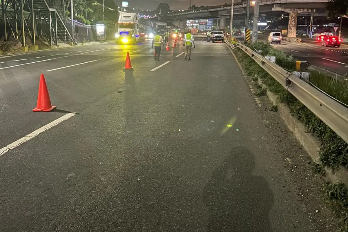 Inician los estudios geofÃ­sicos en la CA-9 Sur, entre los km 15.4 al 15.6 al sur. , Foto Covial