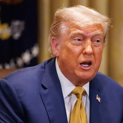 Donald Trump en la Casa Blanca ,EFE