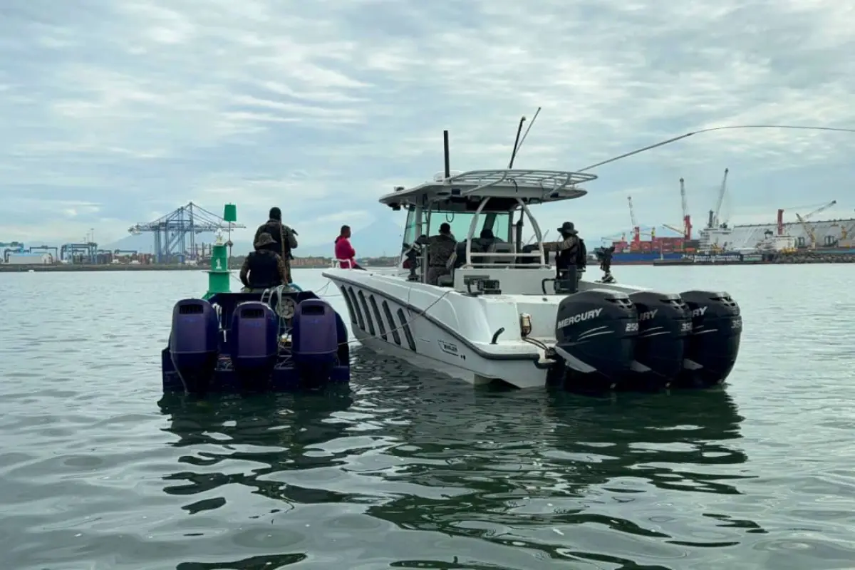 El semisumergible será trasladado a la base naval del Pacífico., Ejército de Guatemala