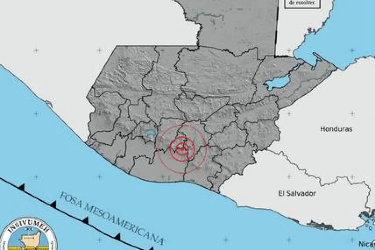 El sismo que se sintió en Guatemala tuvo una magnitud de 5.2., Insivumeh