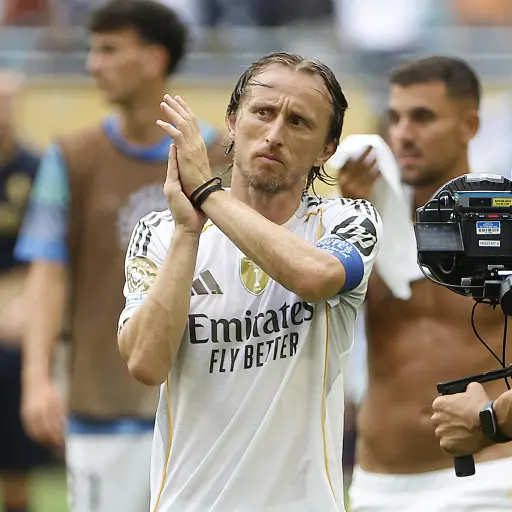 Luka Modric jugó su último partido con el Real Madrid - EFE