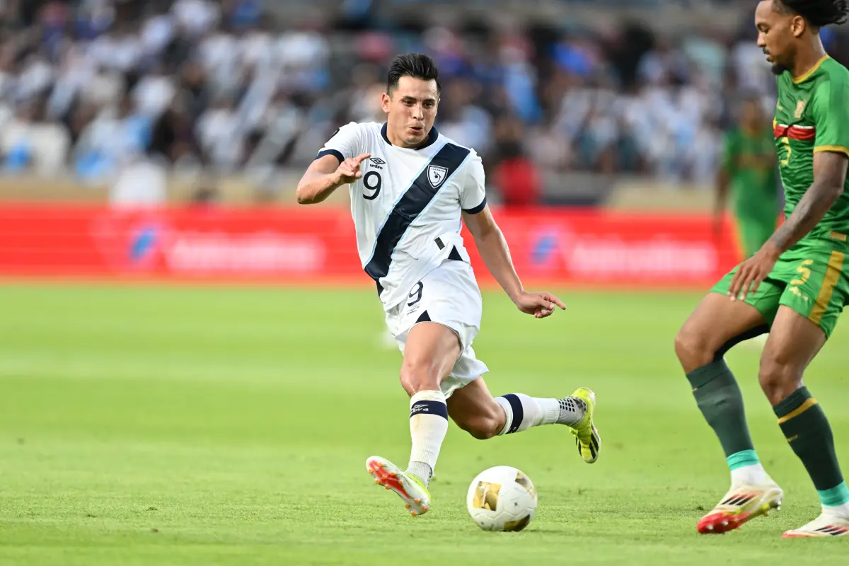 Rubio Rubín, delantero de la Selección de Guatemala - Concacaf