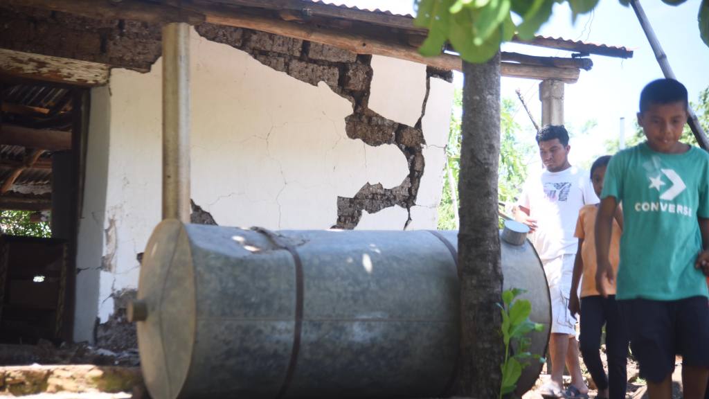 Daños por sismos en Comapa, Jutiapa | Omar Solís/EU