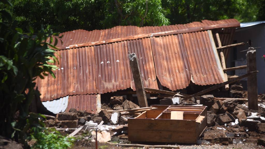 Daños por sismos en Comapa, Jutiapa | Omar Solís/EU