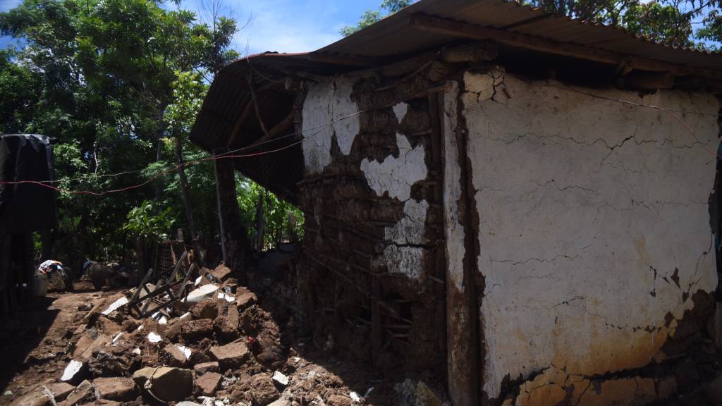 Daños por sismos en Comapa, Jutiapa | Omar Solís/EU
