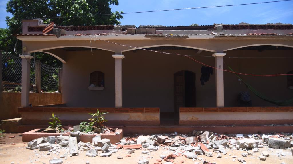 Daños por sismos en Comapa, Jutiapa | Omar Solís/EU