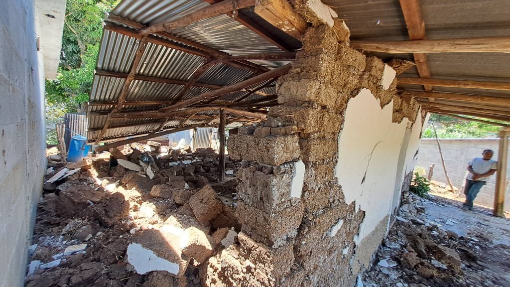 Daños por sismos en Comapa, Jutiapa | Omar Solís/EU