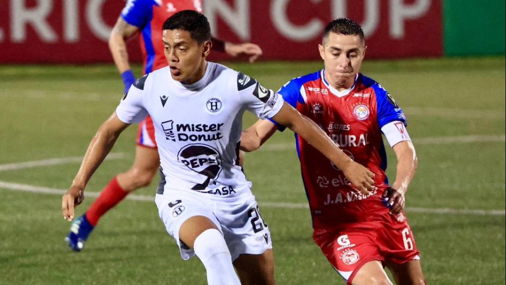 Partido entre Hércules y Xelajú MC por la primera jornada de la Copa Centroamericana 2025 | INDES