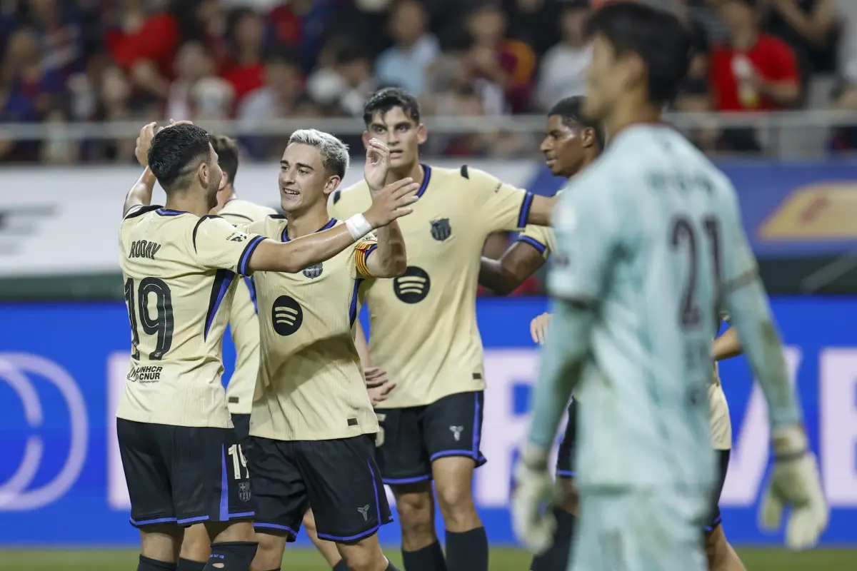 Barcelona gana su segundo partido amistoso de pretemporada 