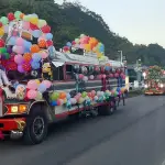 En las carreteras se pudo observar el recorrido de varias caravanas. ,Cortesía. 