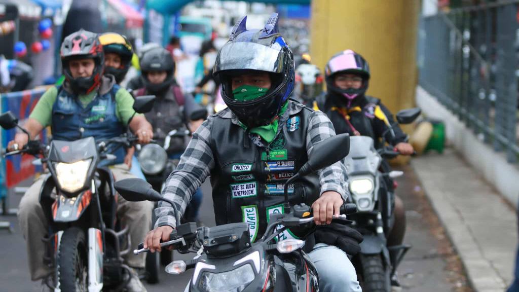 Celebran el Día del Motorista con caravana en la ciudad | Álex Meoño
