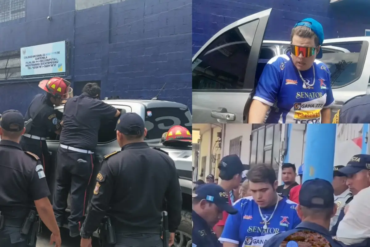 Un niño fue rescatado de un vehículo estacionado en alrededores del estadio mazateco 
