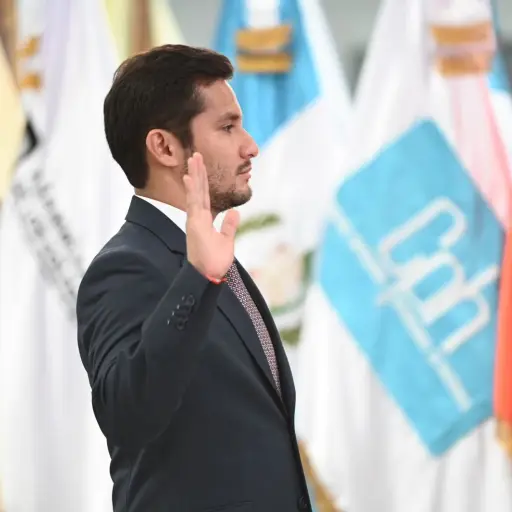 Juramentan a Eduardo Masaya ,Eduardo Masaya/X