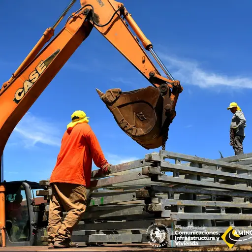 El puente Bailey será instalado en la ruta Cito Zarco. ,Dirección de Caminos