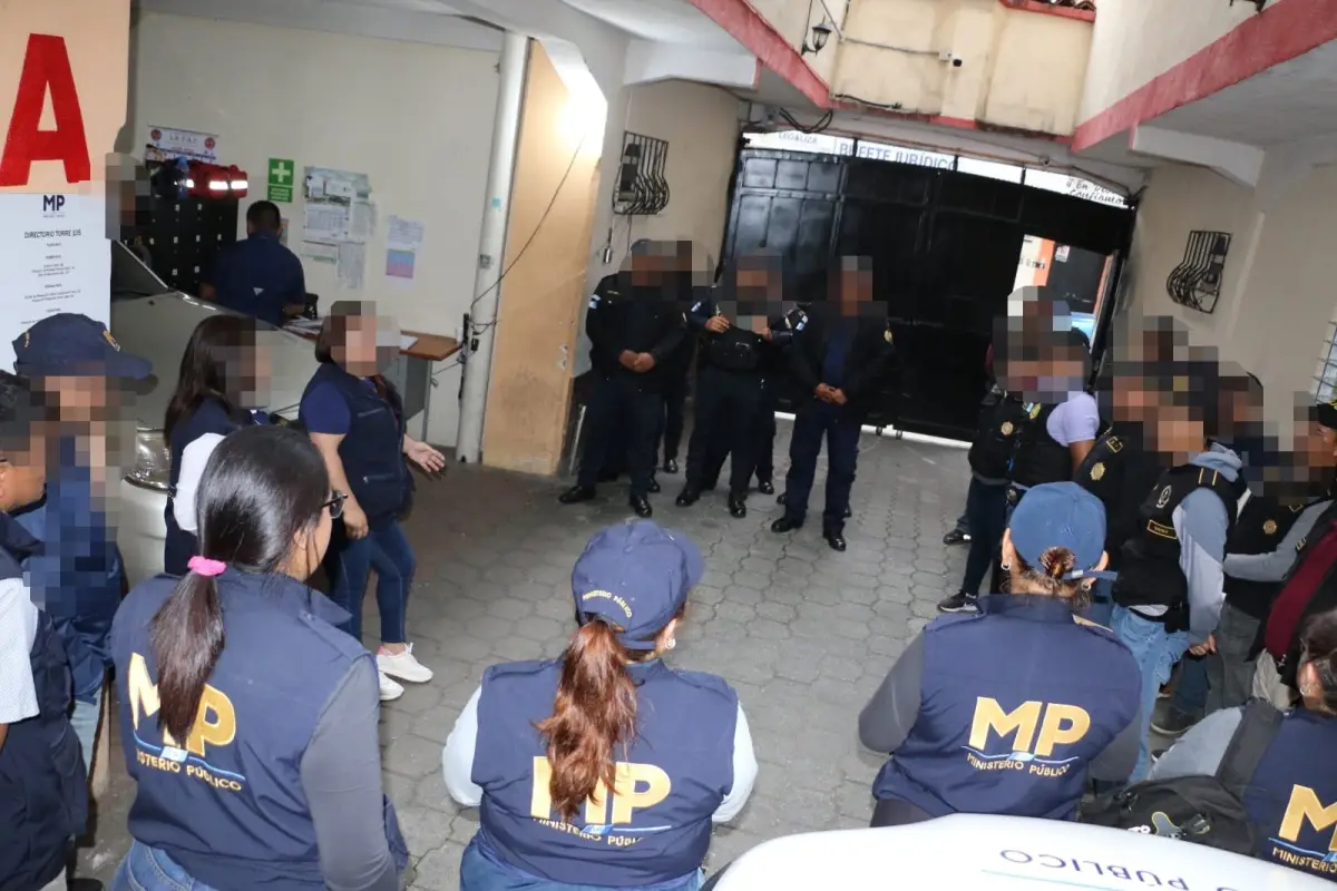 El personal de la PNC y el Ministerio Público coordina acciones para el operativo Rescatando el Departamento de Guatemala, Ministerio Público