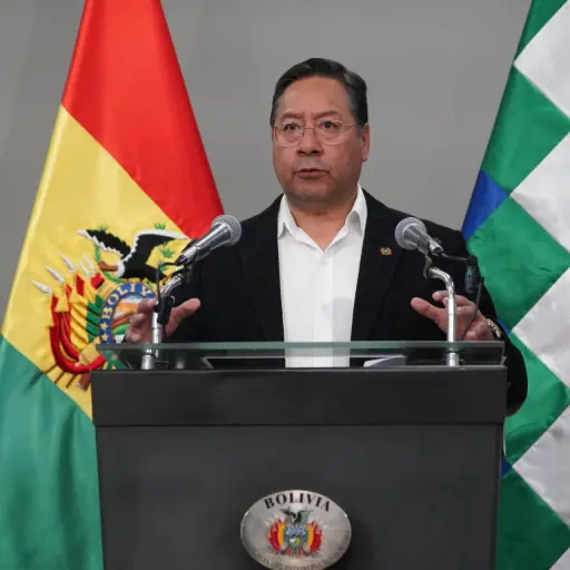 Luis Arce, presidente de Bolivia ,EFE